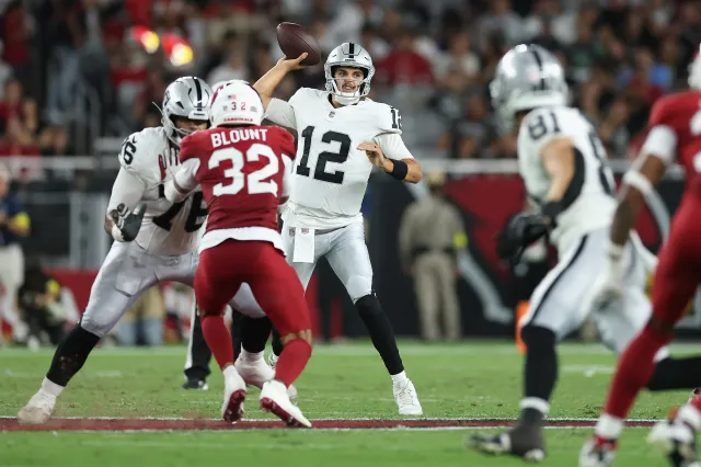 Raiders quarterback Aidan O'Connell