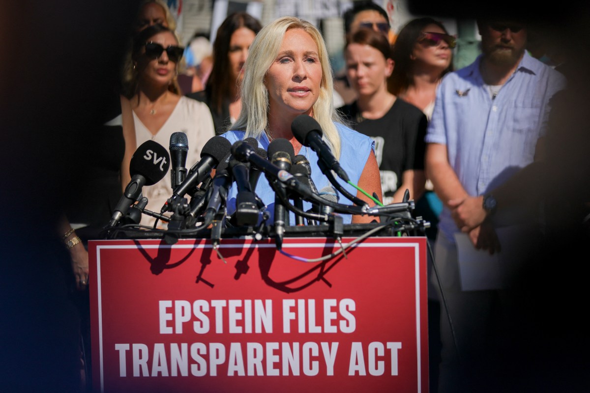 Epstein Files: Marjorie Taylor Greene Defends Donald Trump Over ...