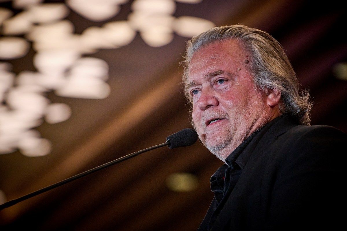 Steve Bannon Responds to Report of MAGA Rift Over Trump 2028 Plans