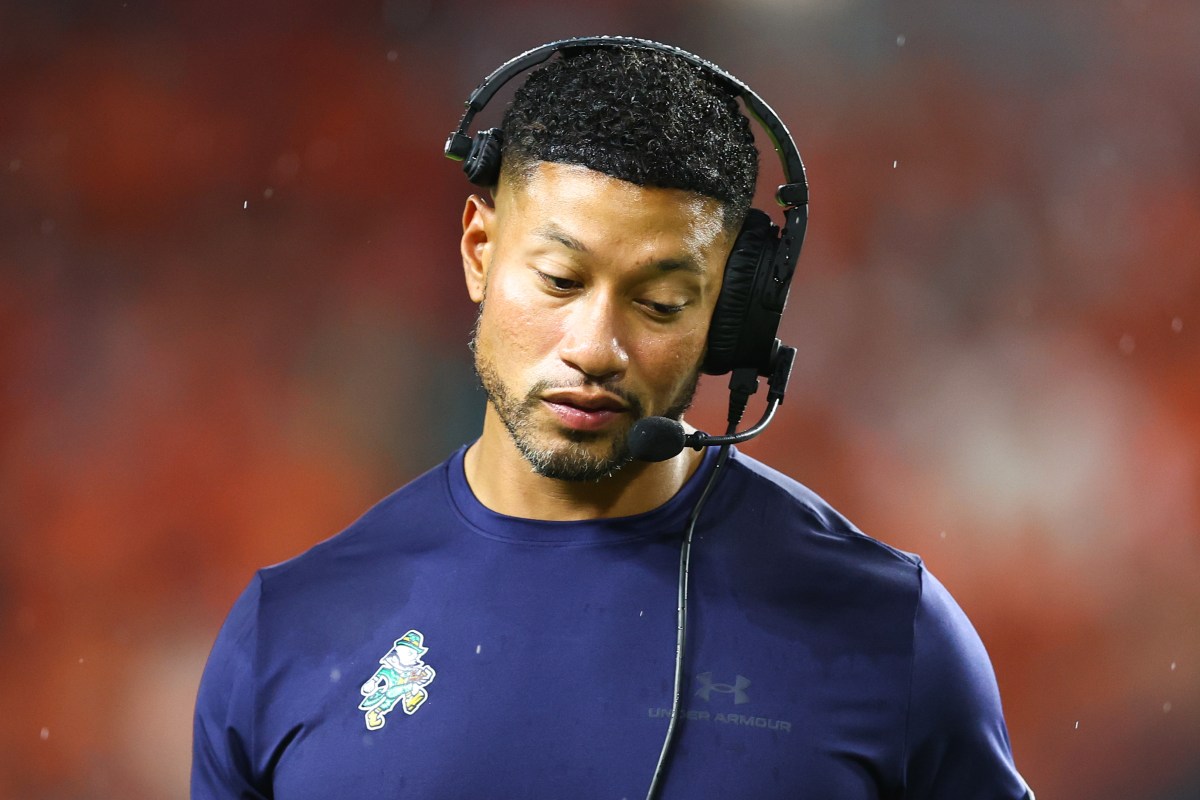 Notre Dame's Marcus Freeman sent warning to three players after BC win