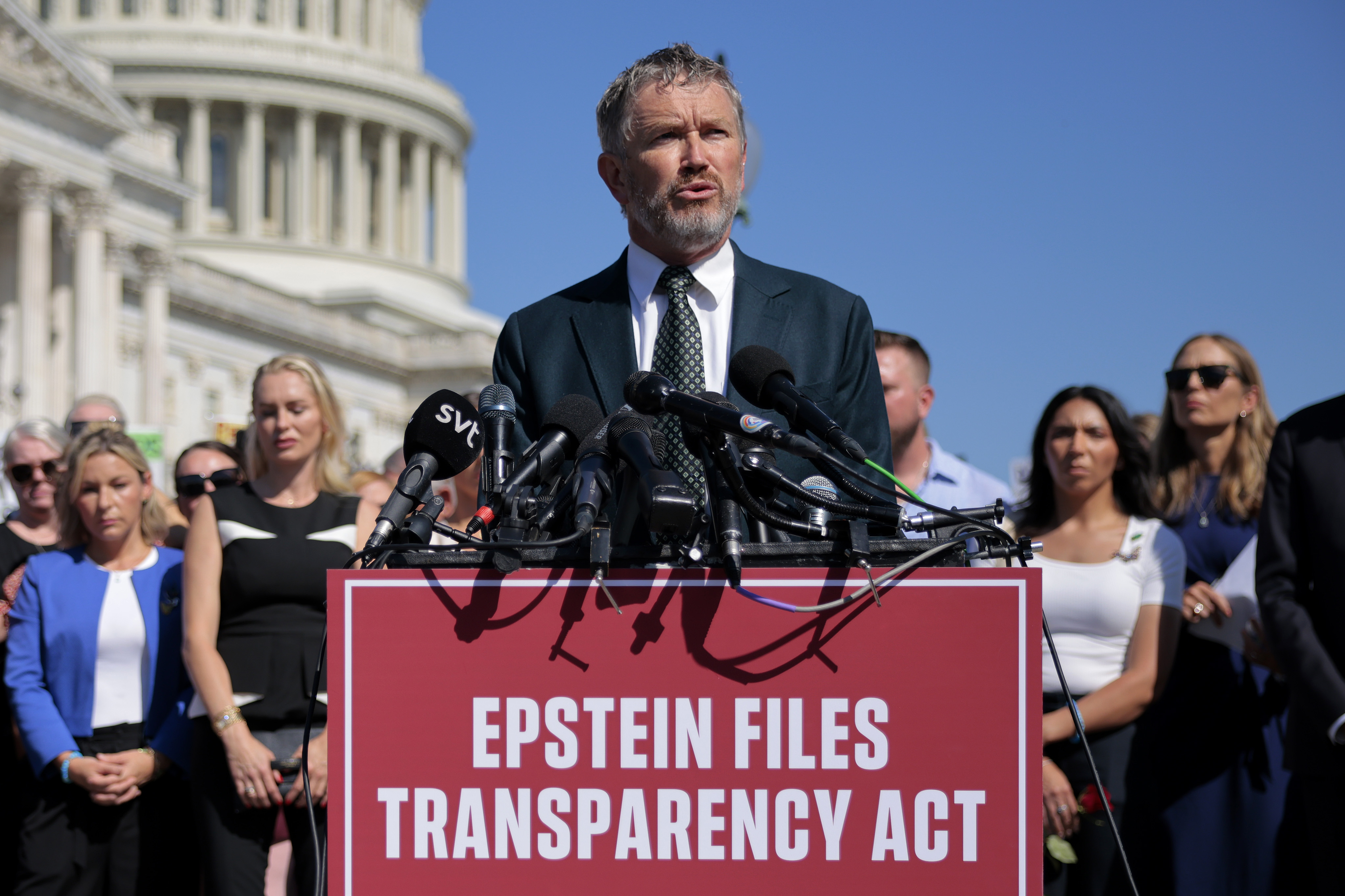 Thomas Massie a Little 'Suspicious' of Trump Reversal on Epstein Files