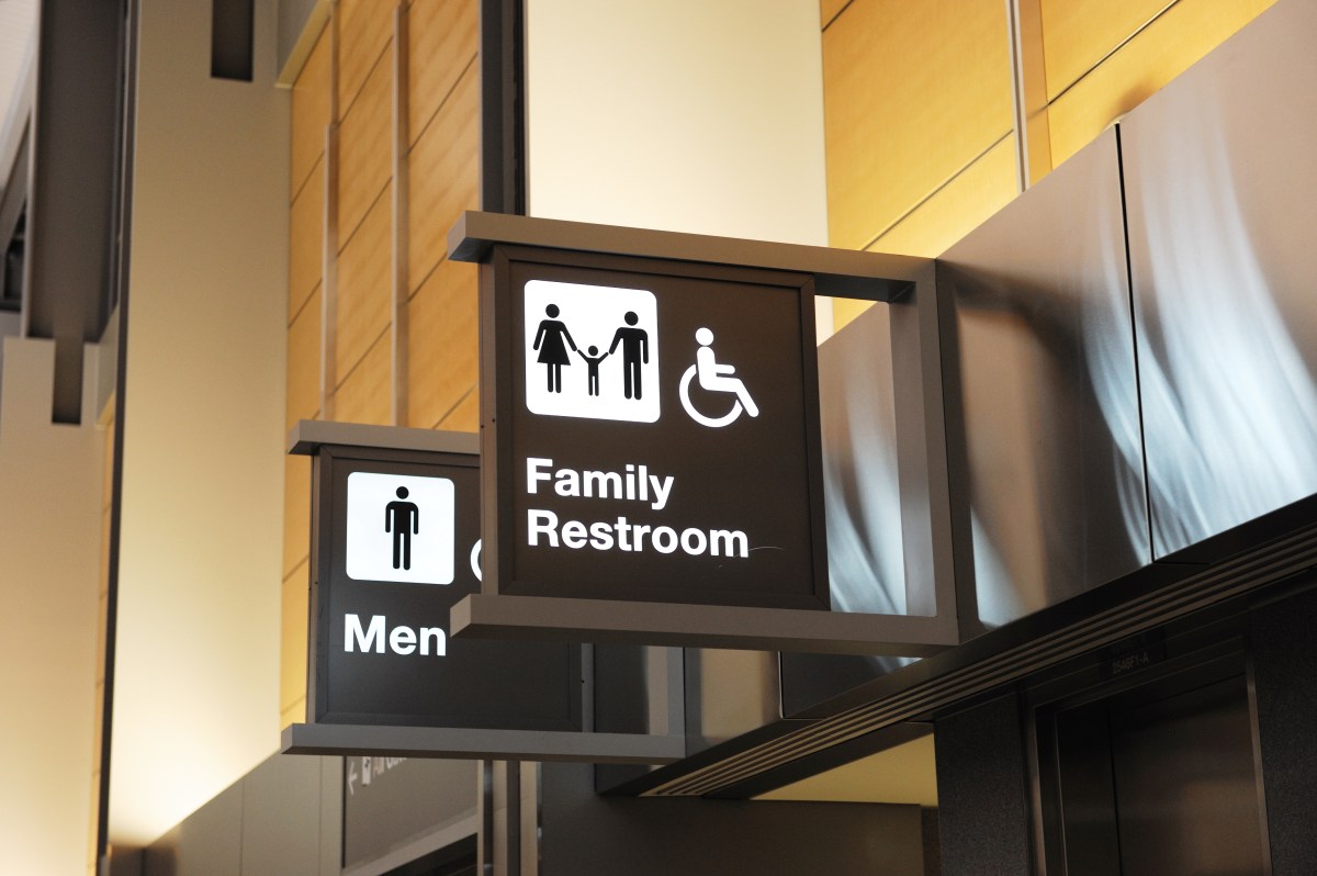 Woman Walks Into Airport Bathroom&mdash;Unprepared by What She Finds