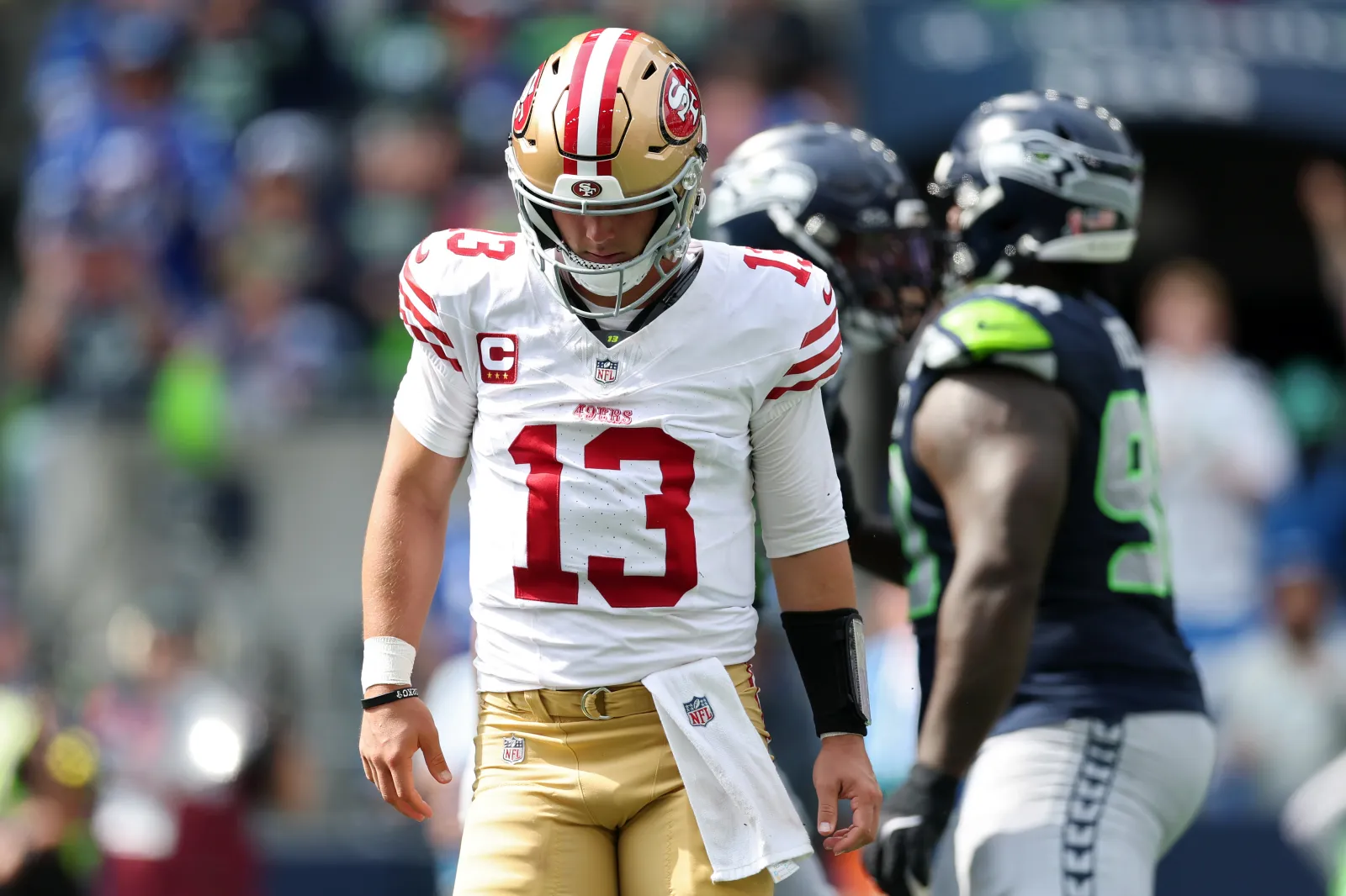 49ers quarterback Brock Purdy