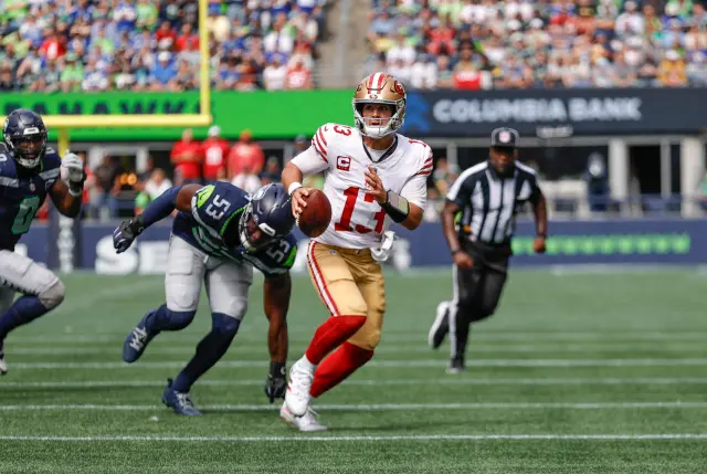 49ers quarterback Brock Purdy
