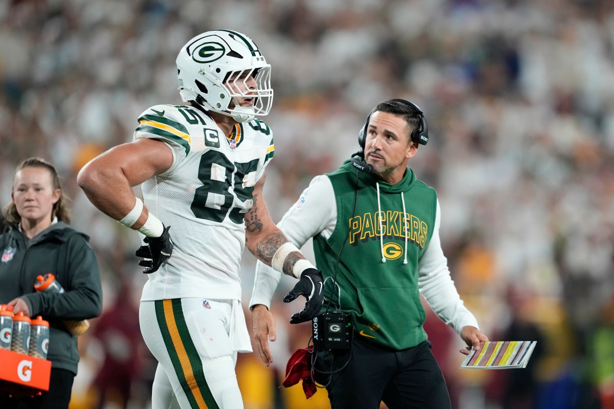 Packers' Matt LaFleur Opens Up on Tucker Kraft Replacement