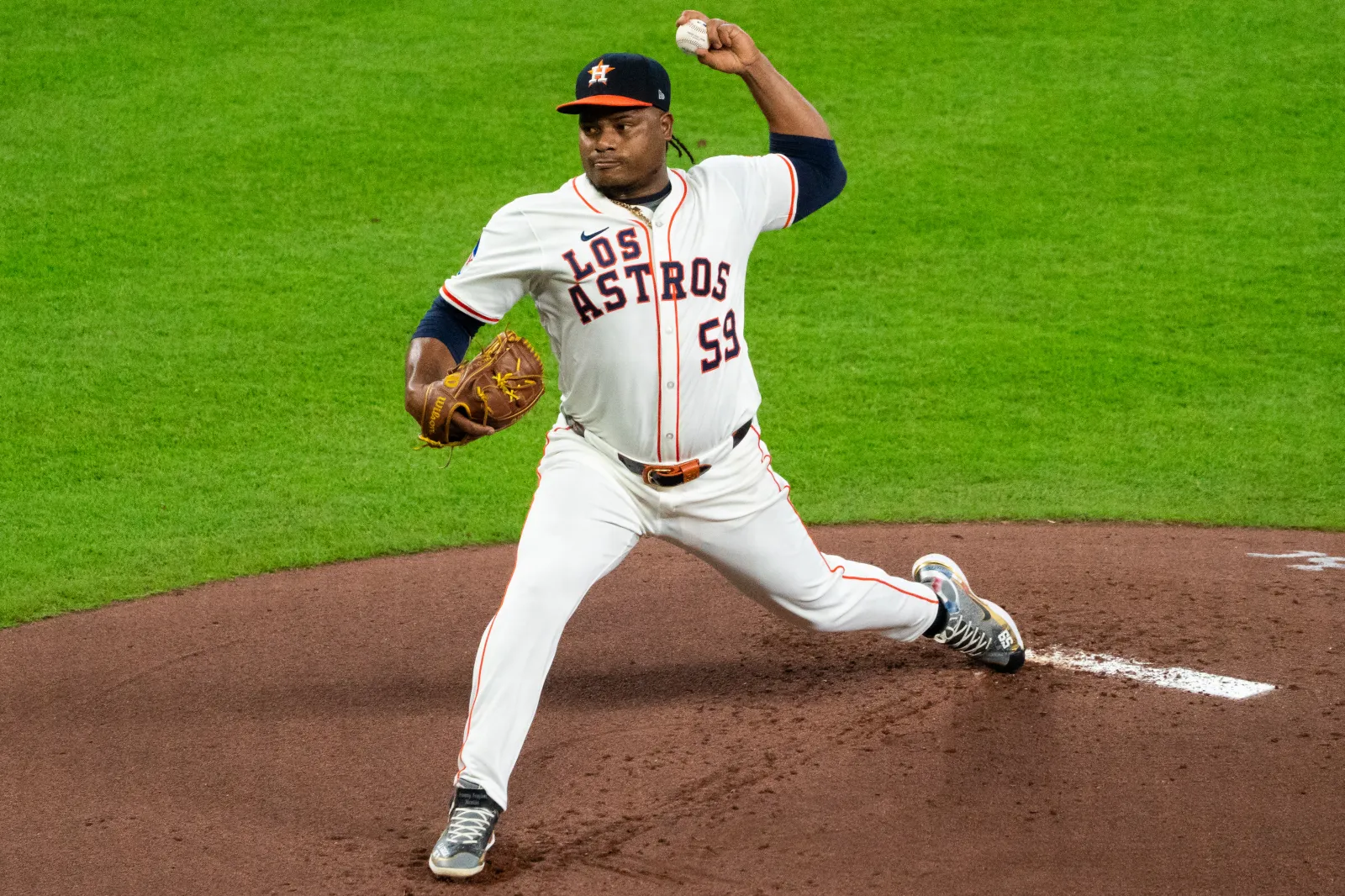 Houston Astros pitcher Framber Valdez
