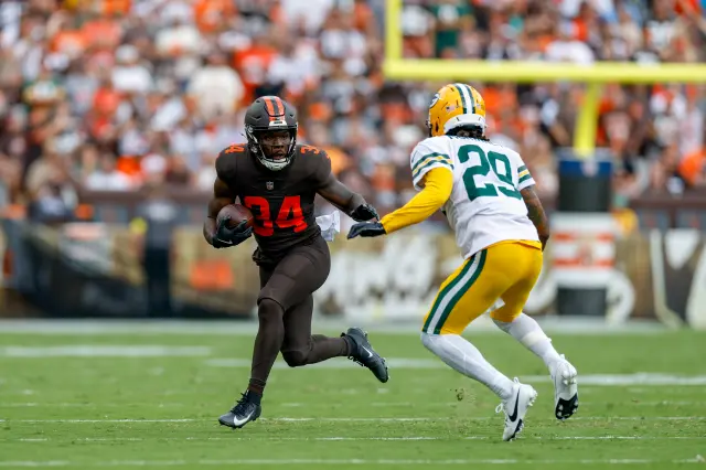 Browns running back Jerome Ford