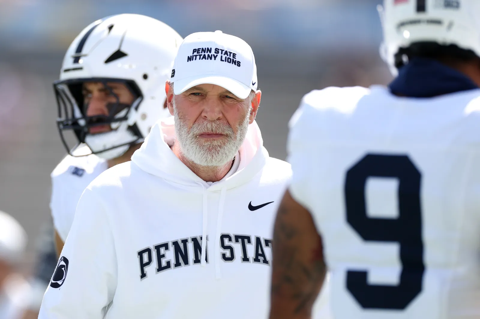 Penn State defensive coordinator Jim Knowles