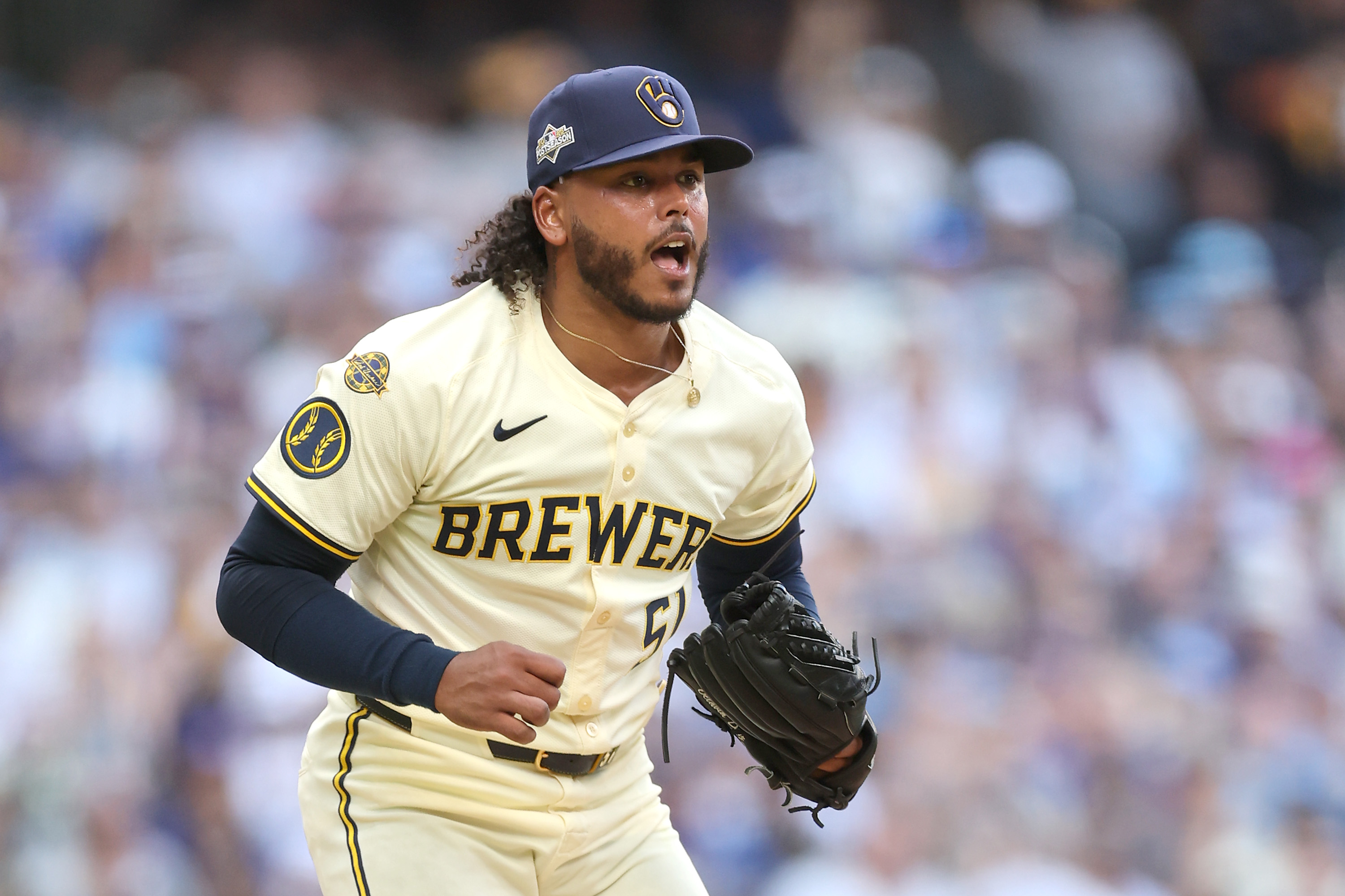Yankees Get Estimated Trade Cost to Land Brewers' Freddy Peralta
