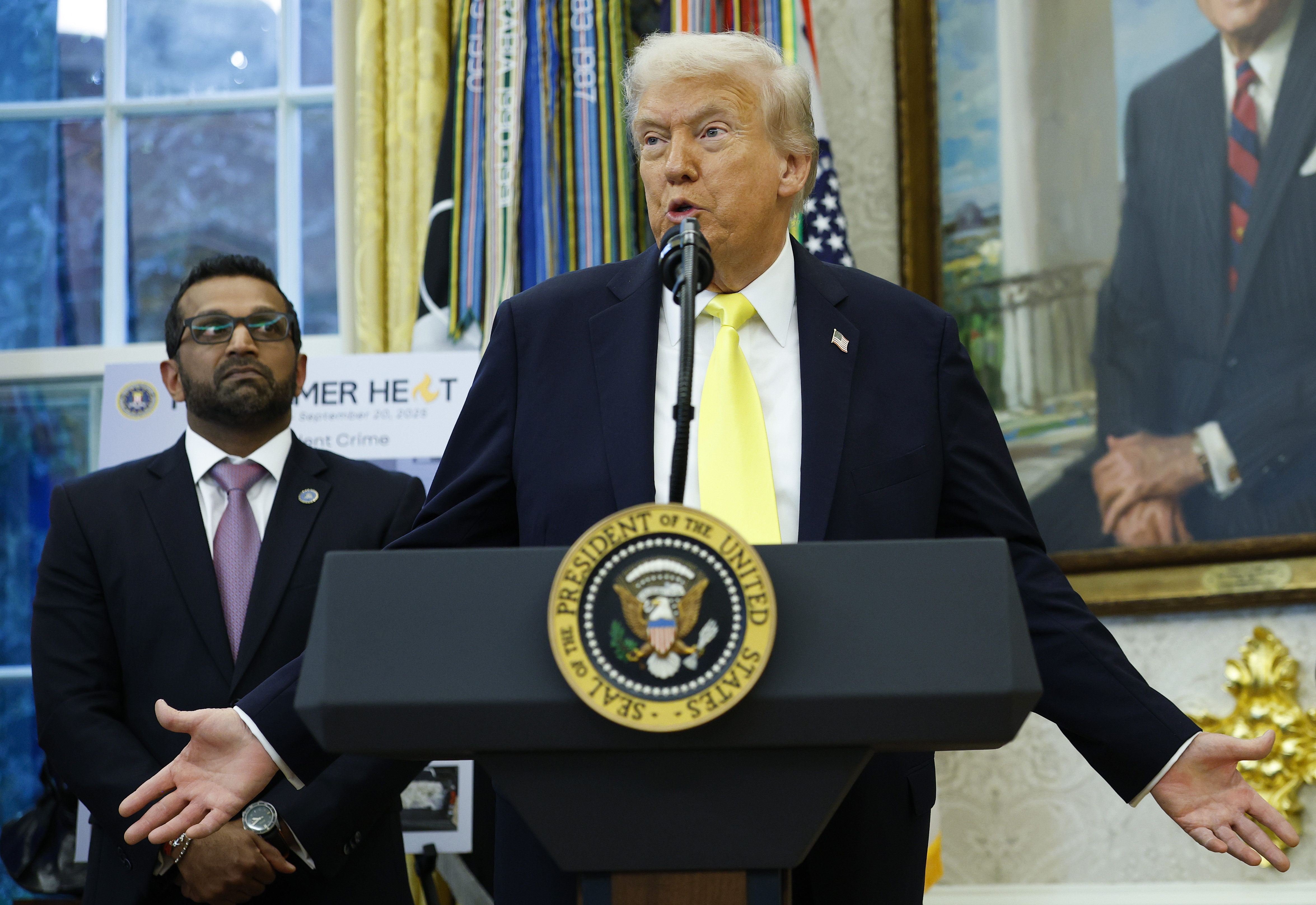 Donald Trump Responds to Kash Patel Firing Rumors