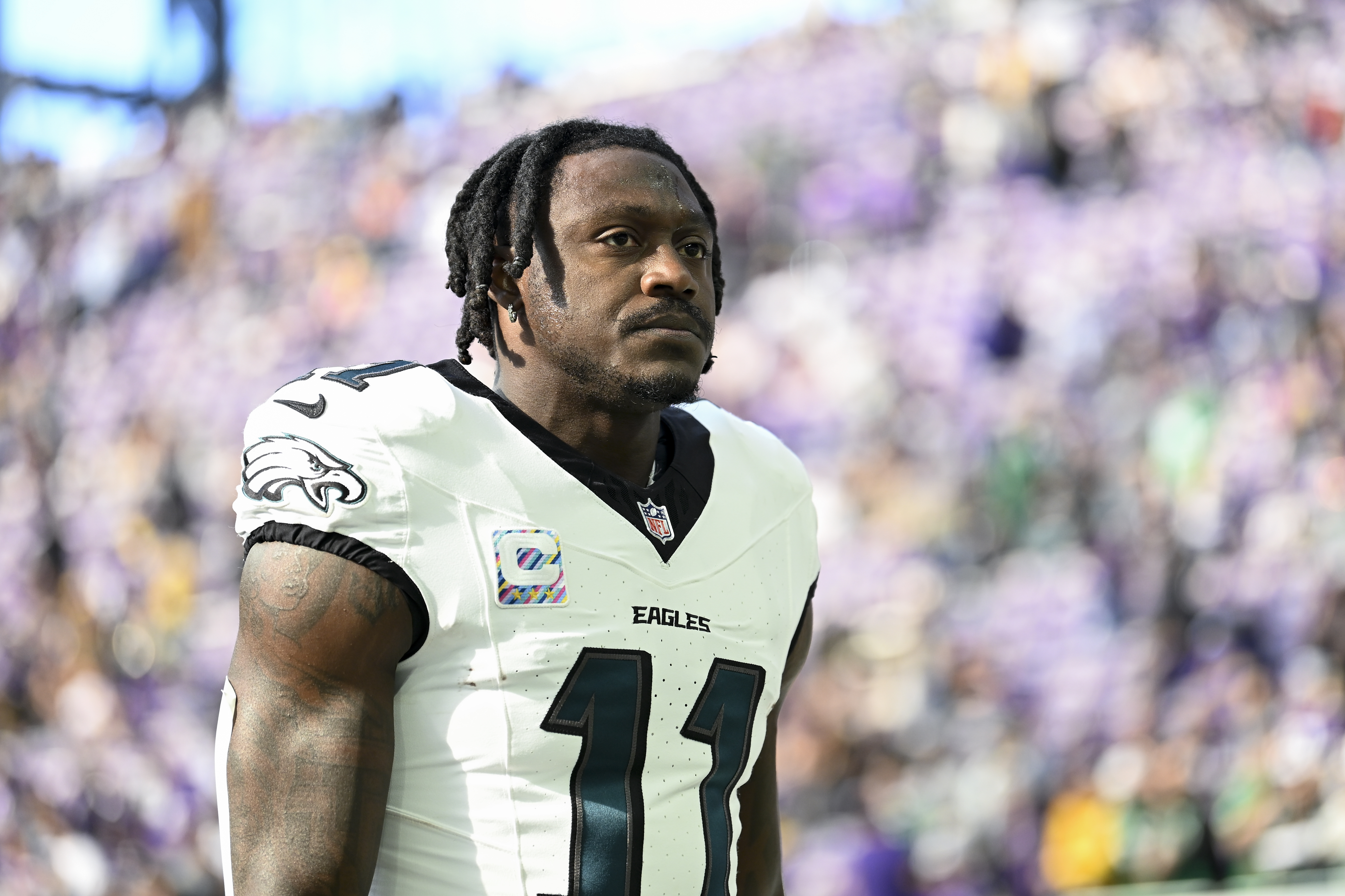 AJ Brown Doubles Down on Criticisms of Eagles' Struggling Offense