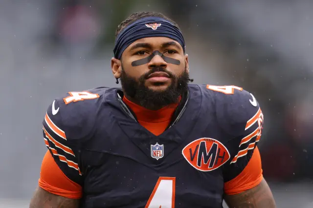 Chicago Bears running back D'Andre Swift.