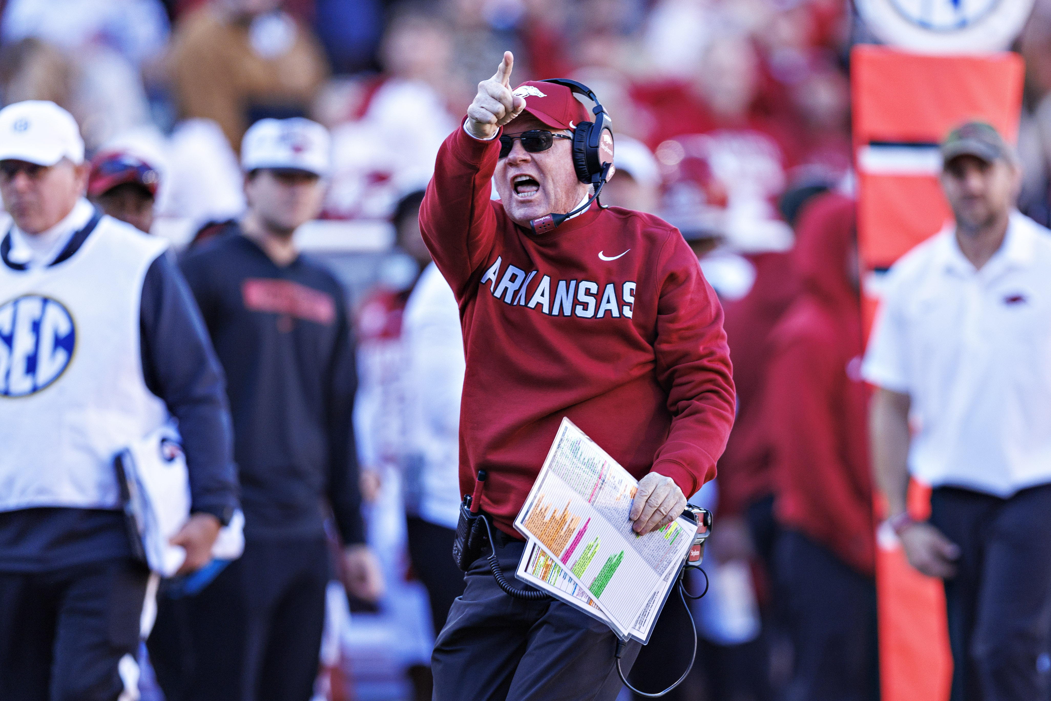 CFB Insider Reveals Major Timeline Update on Arkansas Coaching Search