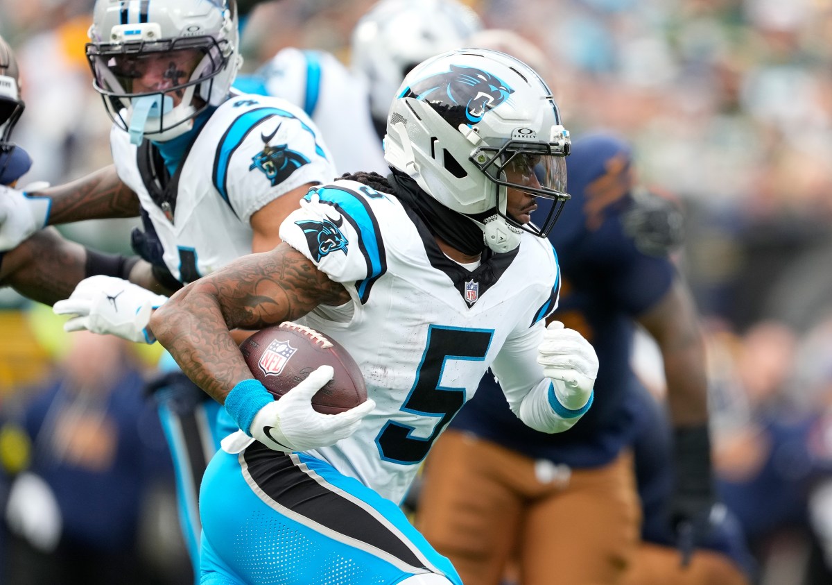 Panthers& 039; Rico Dowdle Confirms NFL Punishes Him for Week 9 Incident