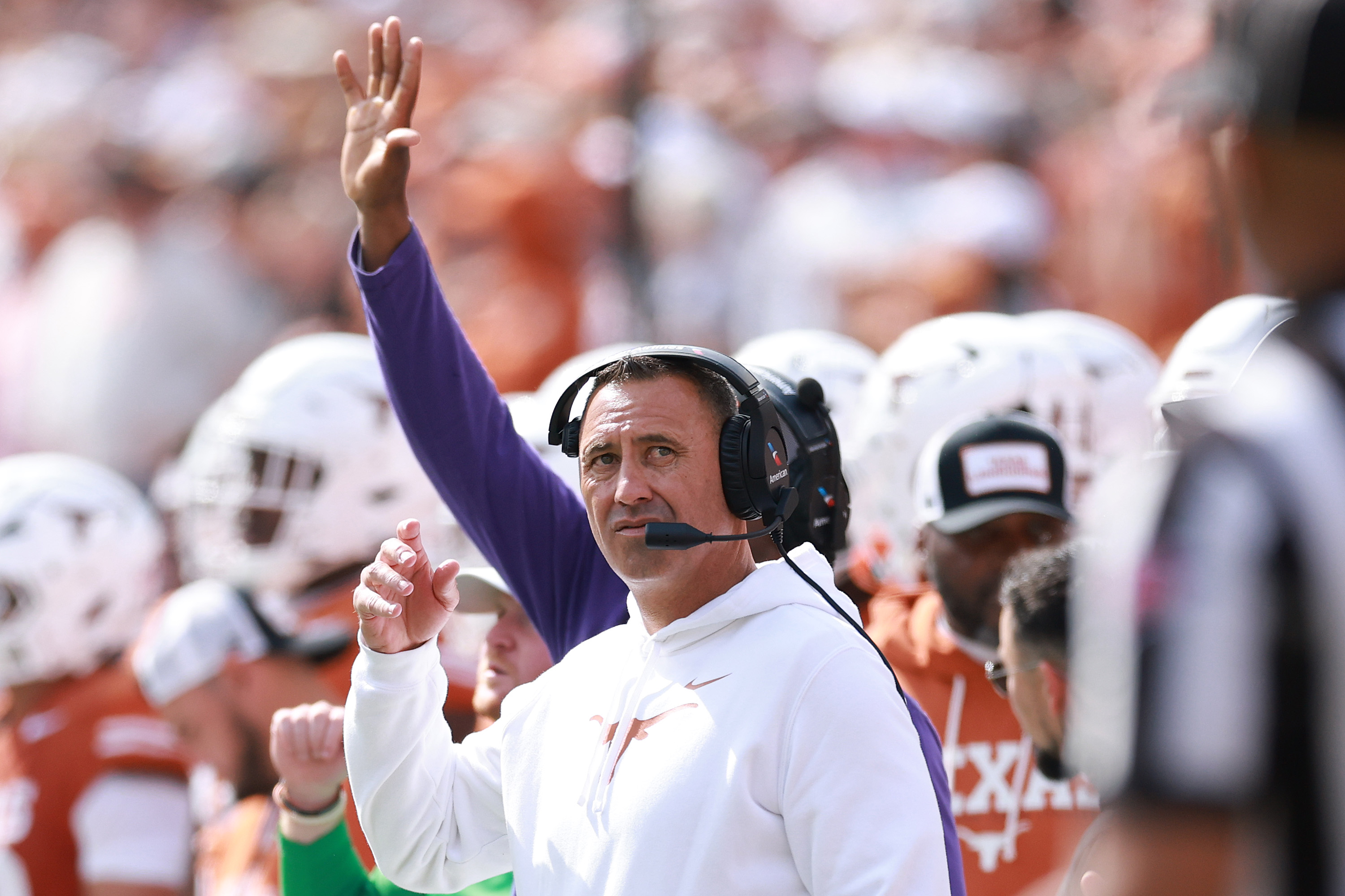Texas' Steve Sarkisian Sends Blunt Message to Lane Kiffin After Nick Saban Comments