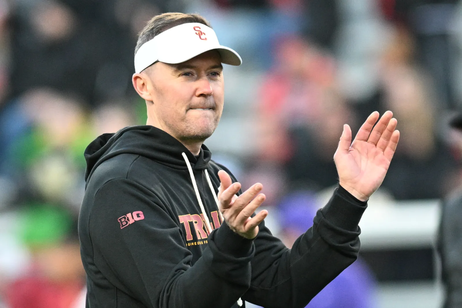 College football head coach Lincoln Riley of the USC Trojans has been connected to Florida.