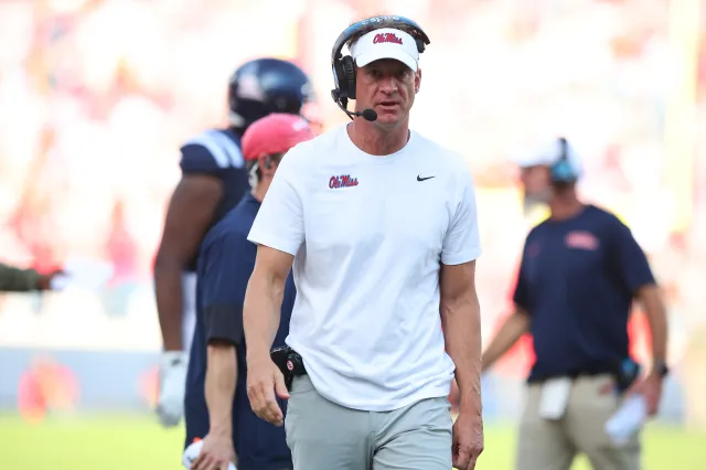 Lane Kiffin might not be allowed to coach in the playoff.