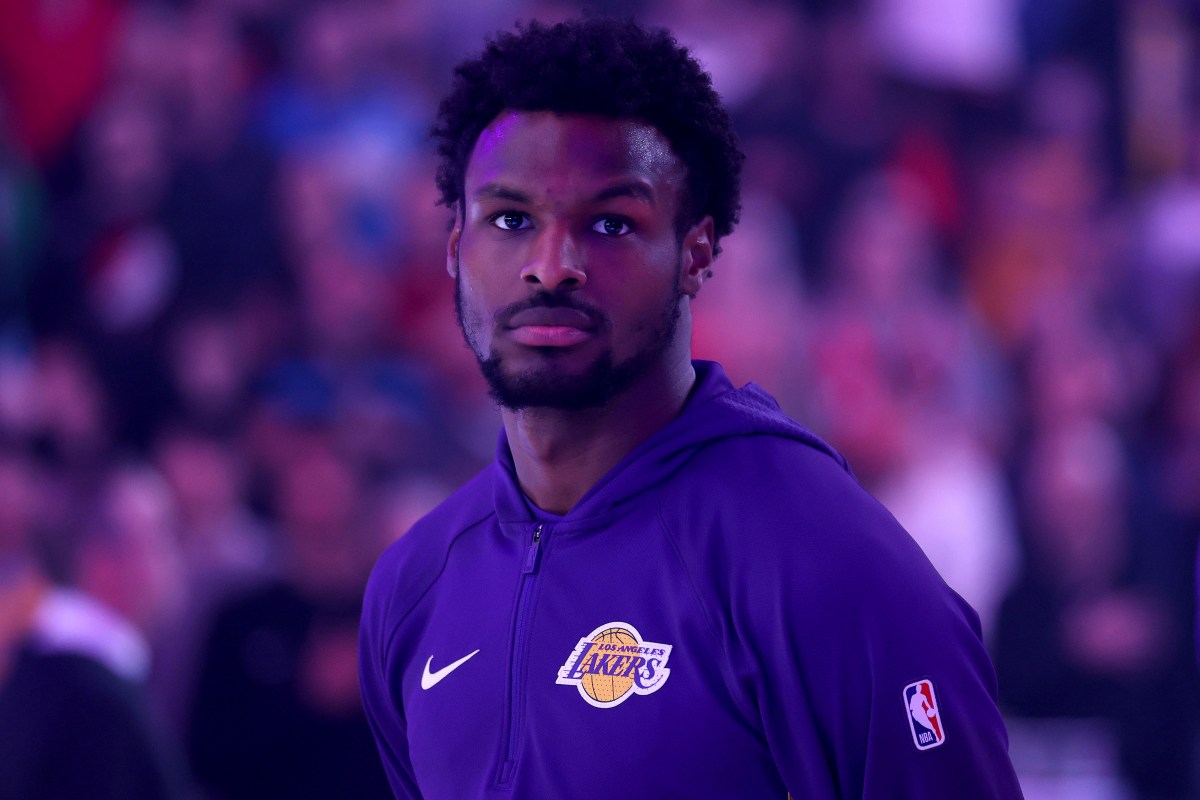 Lakers&rsquo; Bronny James Addresses Finding His Role With the Team