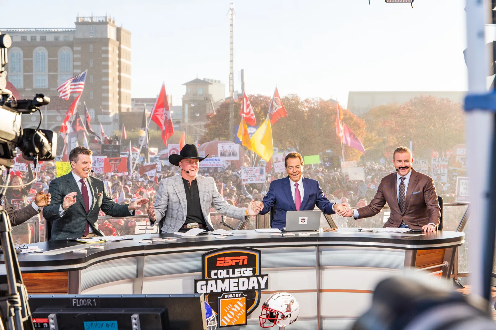 ESPN made a notable decision on 'College GameDay.'