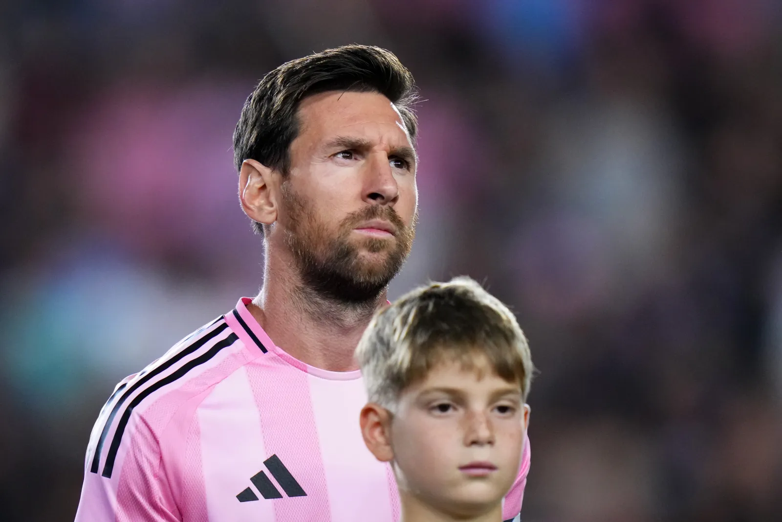 Lionel Messi #10 of Inter Miami CF during MLS Cup Playoffs