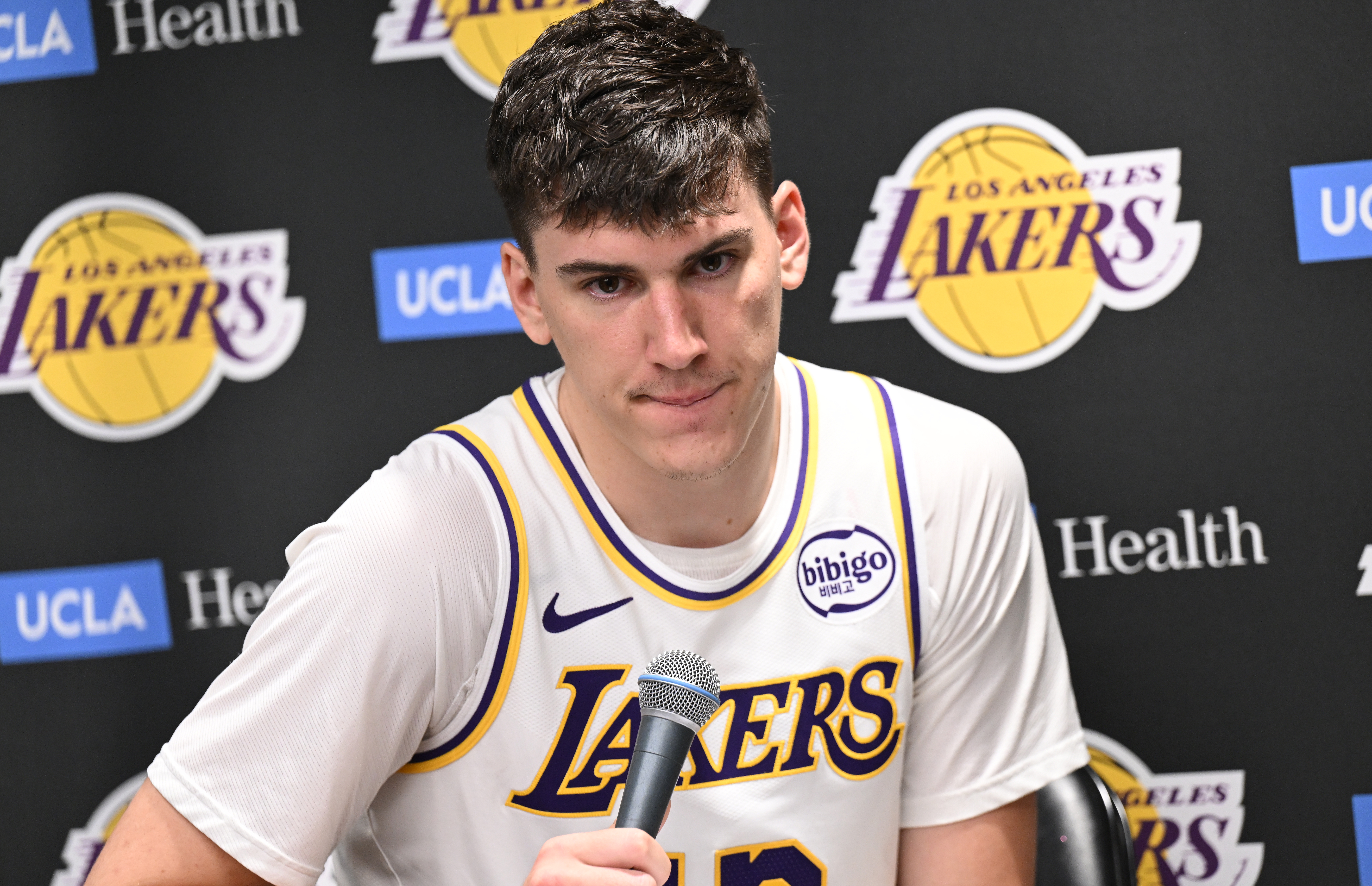 Jake LaRavia Gets Brutally Honest After Lakers' Blowout Loss Against Hawks