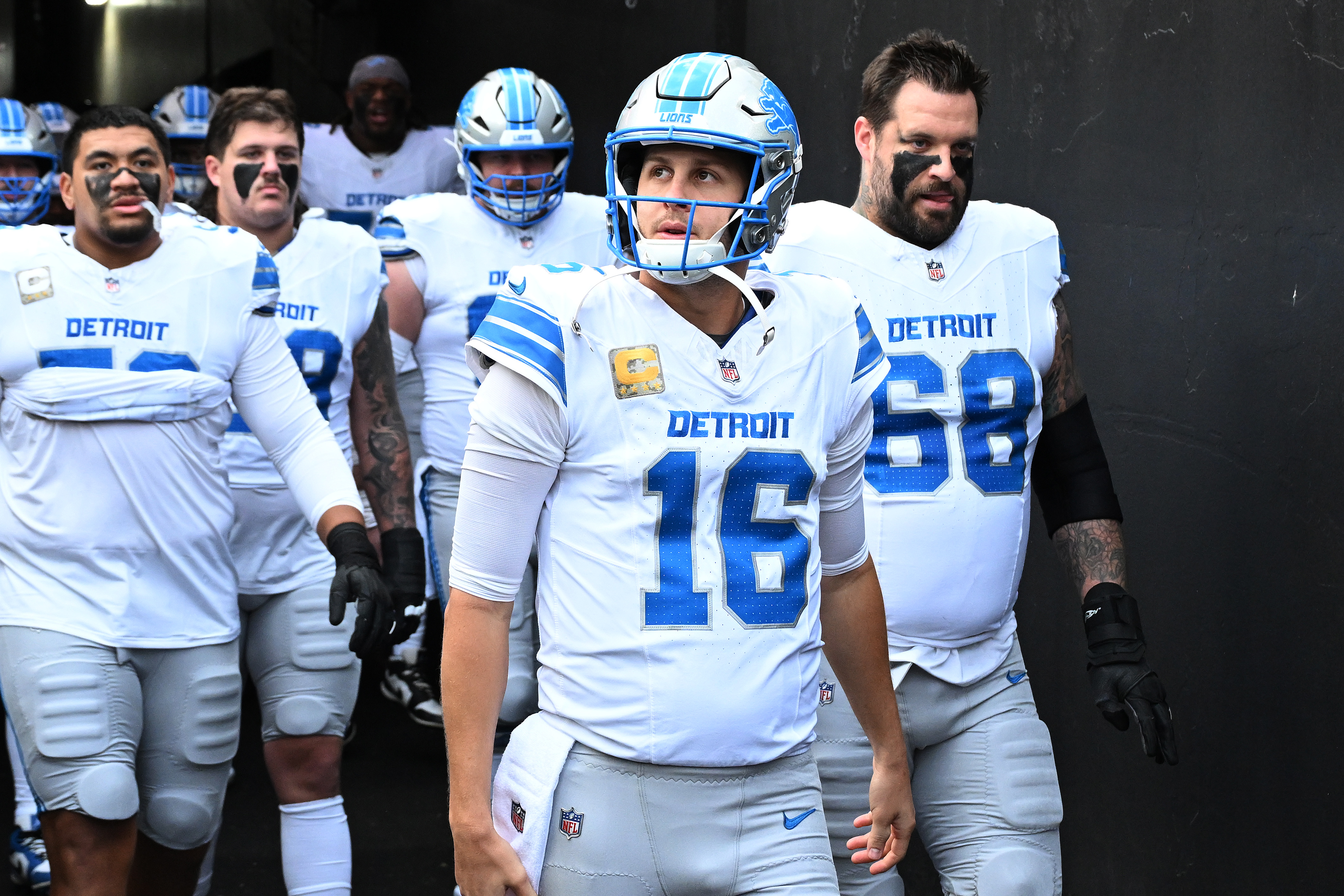 Jared Goff Fires Back at NFL Analyst After Amon-Ra St. Brown Incident