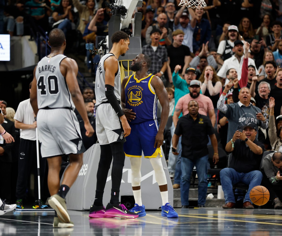 Spurs&rsquo; Victor Wembanyama Sends Clear Message About Warriors& 039; Draymond Green