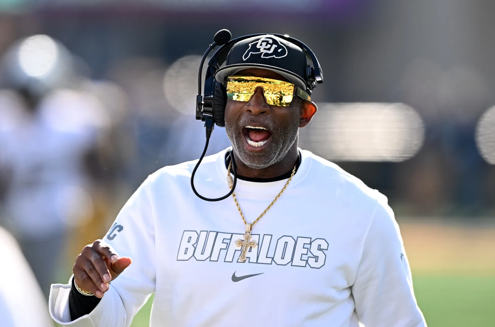 Colorado head coach Deion Sanders