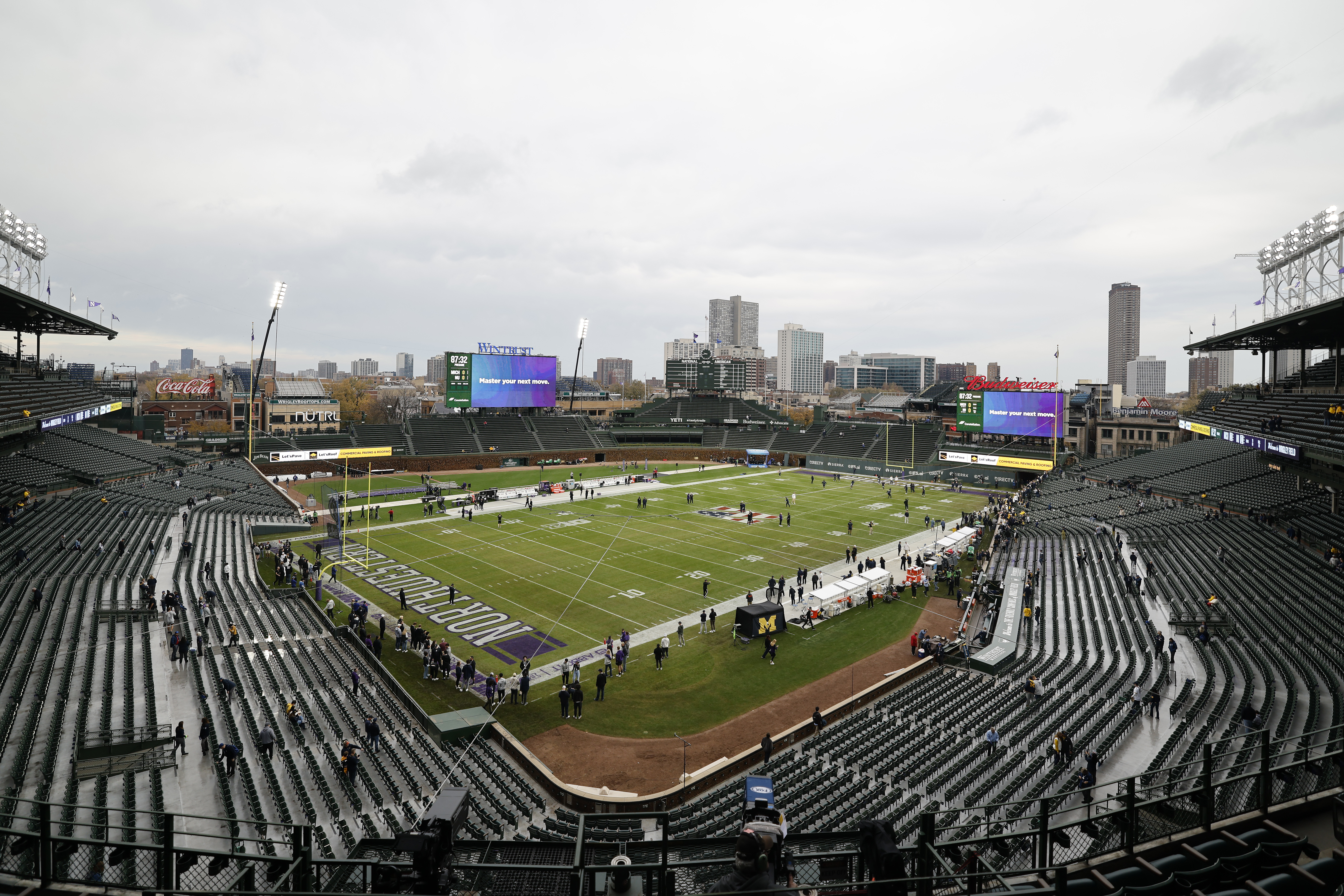 Conditions at Wrigley Field Spark Concerns Before Michigan-Northwestern