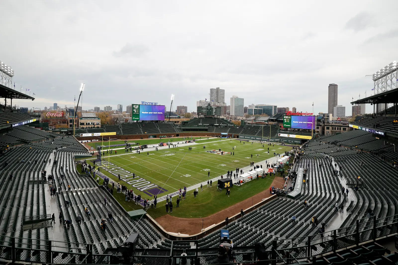Wrigley Field's Condition Raises Red Flags for Michigan-Northwestern Showdown