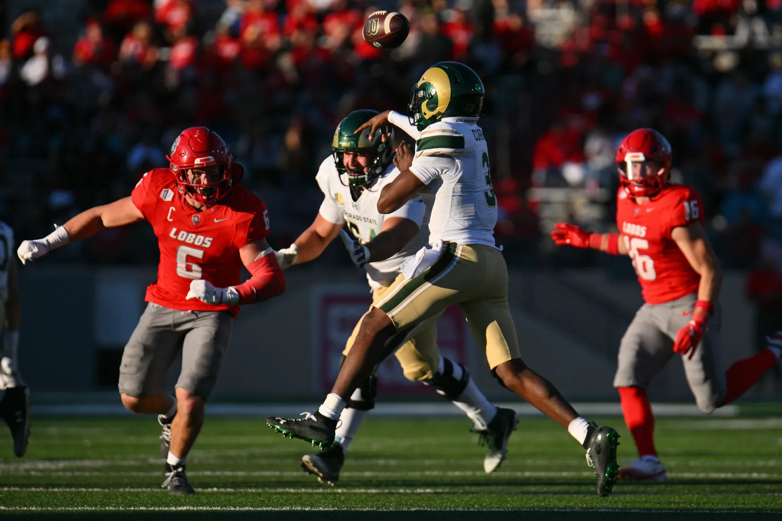 Darius Curry spit on an opponent who blocked him.