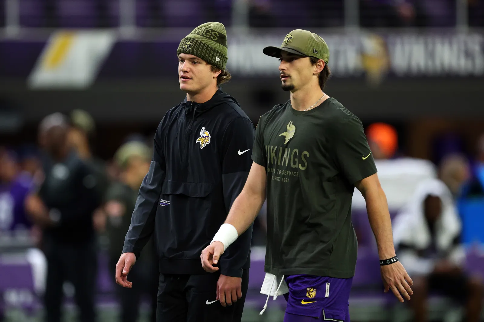 J.J. McCarthy, Max Brosmer, Minnesota Vikings