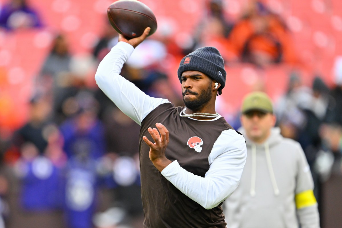 Browns QB Shedeur Sanders Makes Highly Anticipated NFL Debut Against Ravens