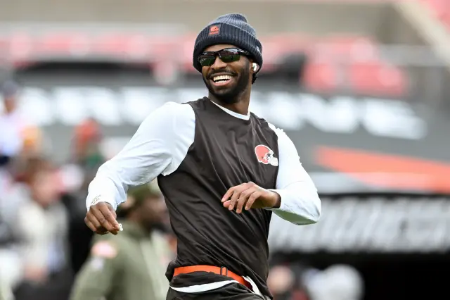 Cleveland Browns quarterback Shedeur Sanders.