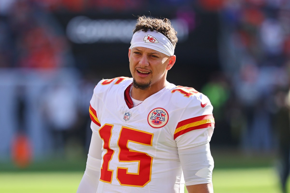 Mahomes Patrick, el Jefe recibió un reloj contrario a Mentsve antes del partido de los Colts