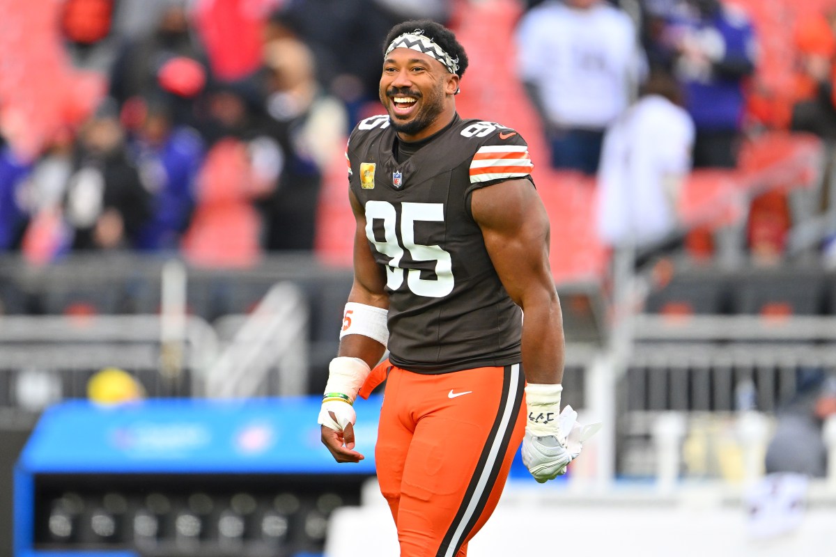 NFL enfrenta reação negativa pela decisão de Myles Garrett dos Browns NFL enfrenta reação negativa pela decisão de Myles Garrett dos Browns