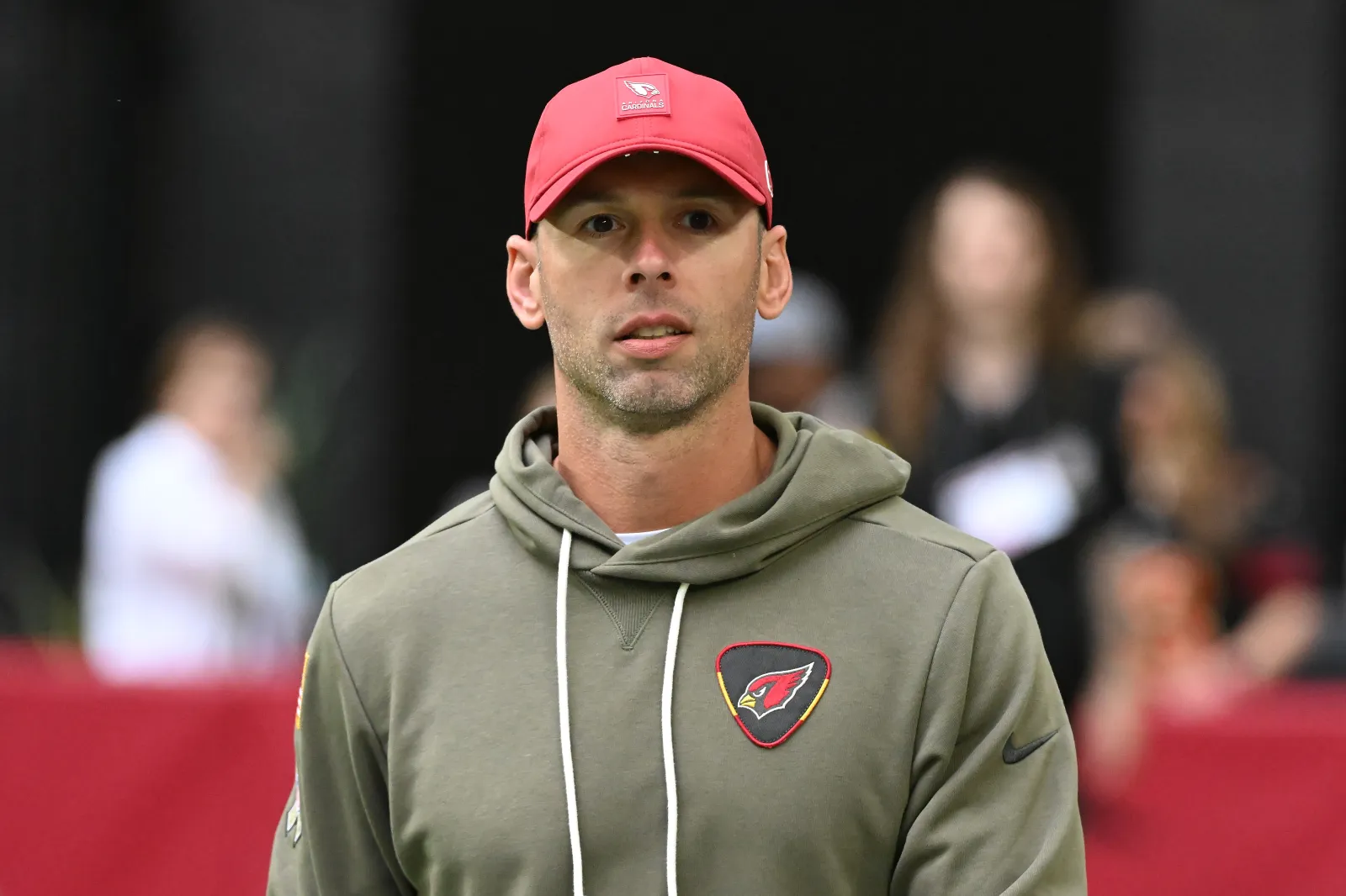 NFL head coach Jonathan Gannon of the Arizona Cardinals