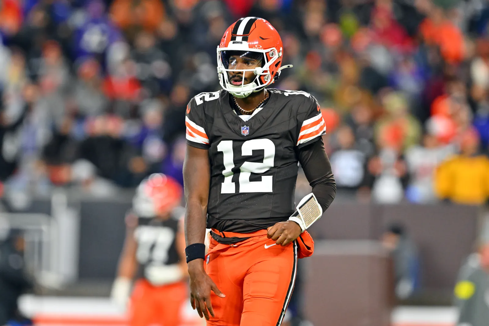 Cleveland Browns quarterback Shedeur Sanders