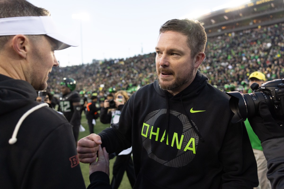 Dan Lanning intentó que el equipo de la SEC lograra que Oregon venciera a la USC