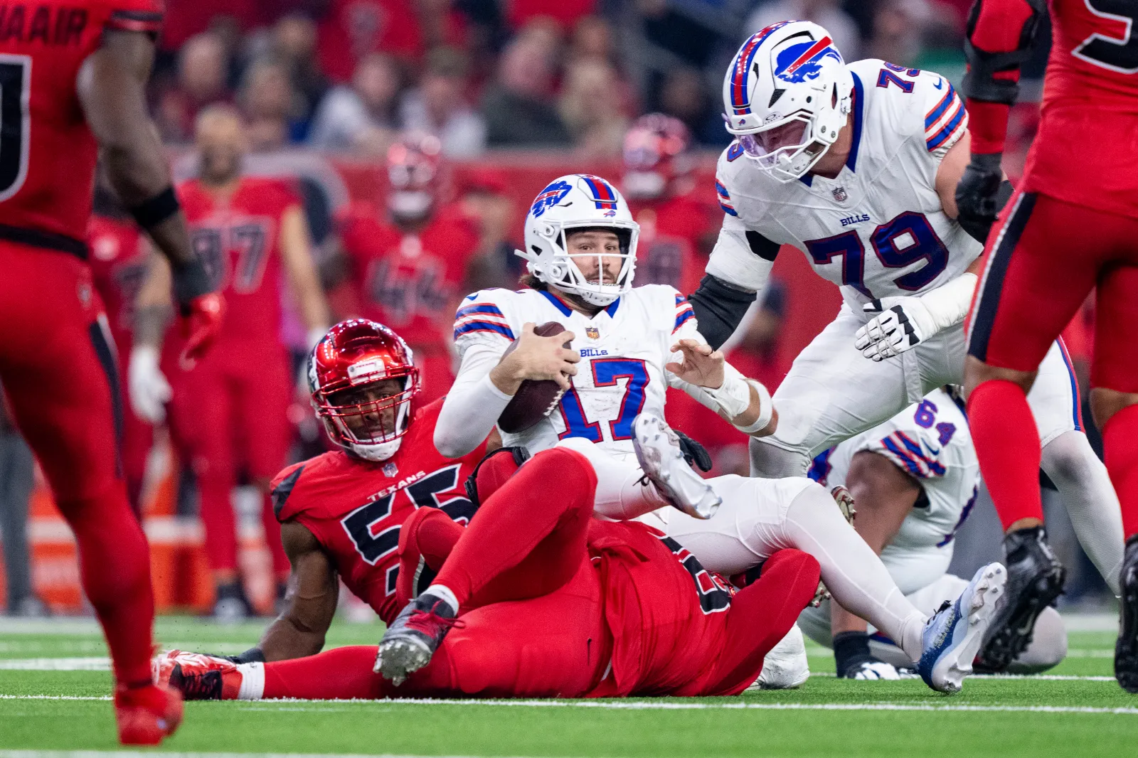 Bills QB Josh Allen Places Blame After ‘Frustrating’ Loss to Texans