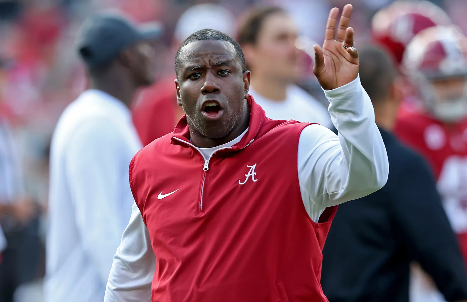 Alabama co-offensive coordinator JaMarcus Shephard