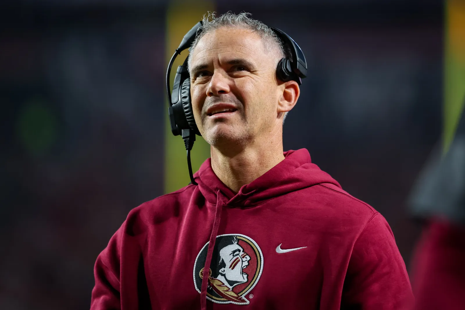 Florida State coach Mike Norvell
