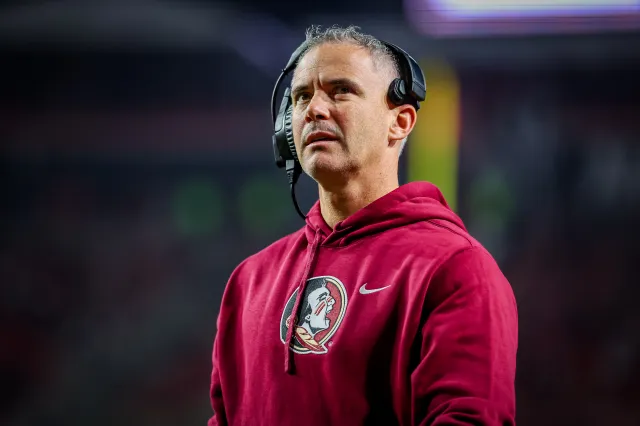 Florida State head coach Mike Norvell.