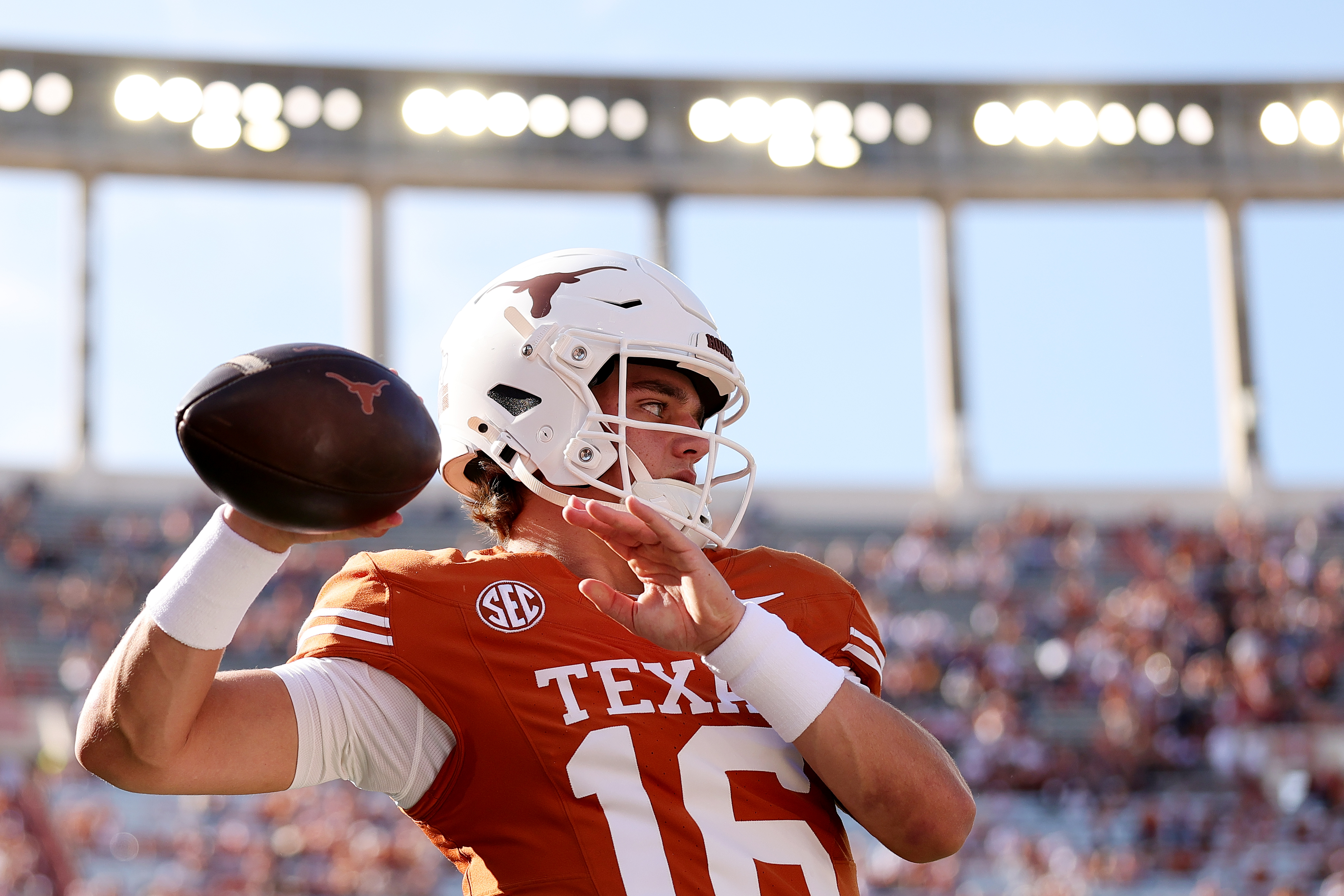 SEC Announces Historic Arch Manning News After Texas' Win Over Arkansas