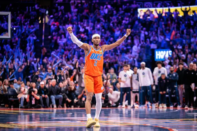 Oklahoma City Thunder guard Shai Gilgeous-Alexander.