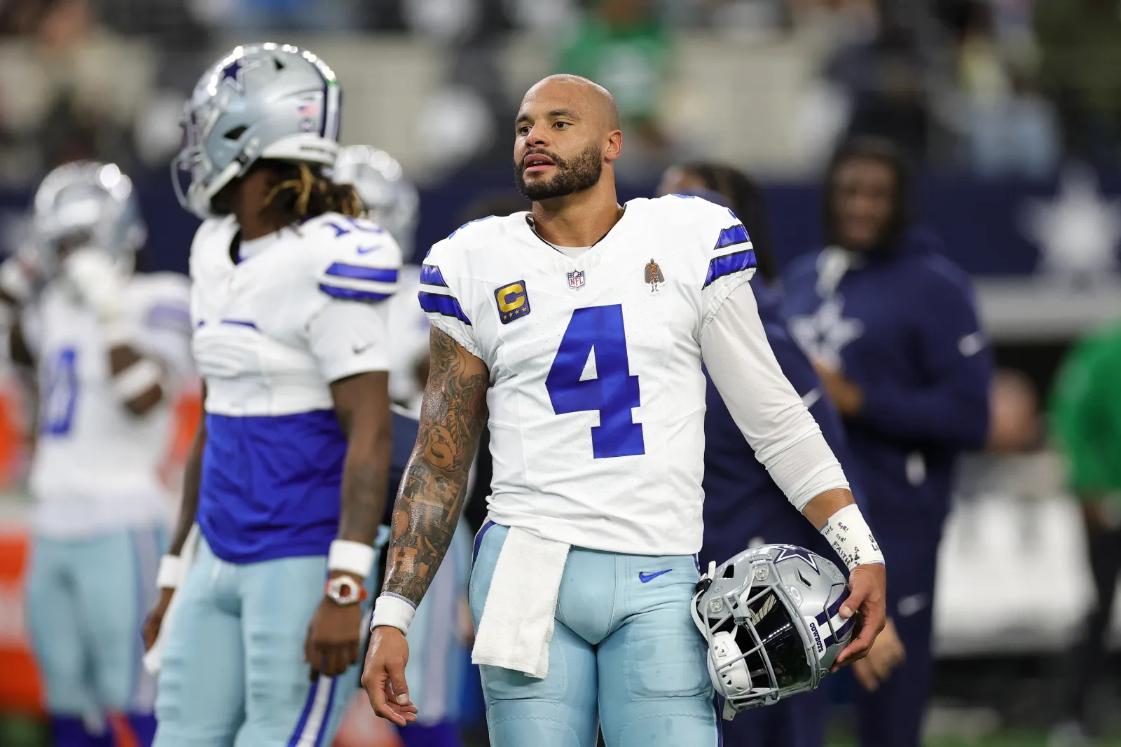 Dallas Cowboys quarterback Dak Prescott.