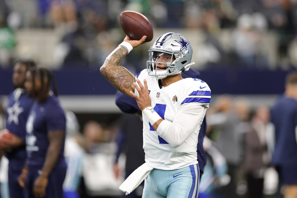 Dak Prescott, dos Cowboys, quebra recorde da franquia Dak Prescott, dos Cowboys, quebra recorde da franquia