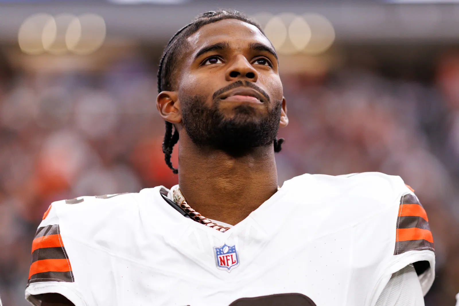 Shedeur Sanders #12 of the Cleveland Browns.