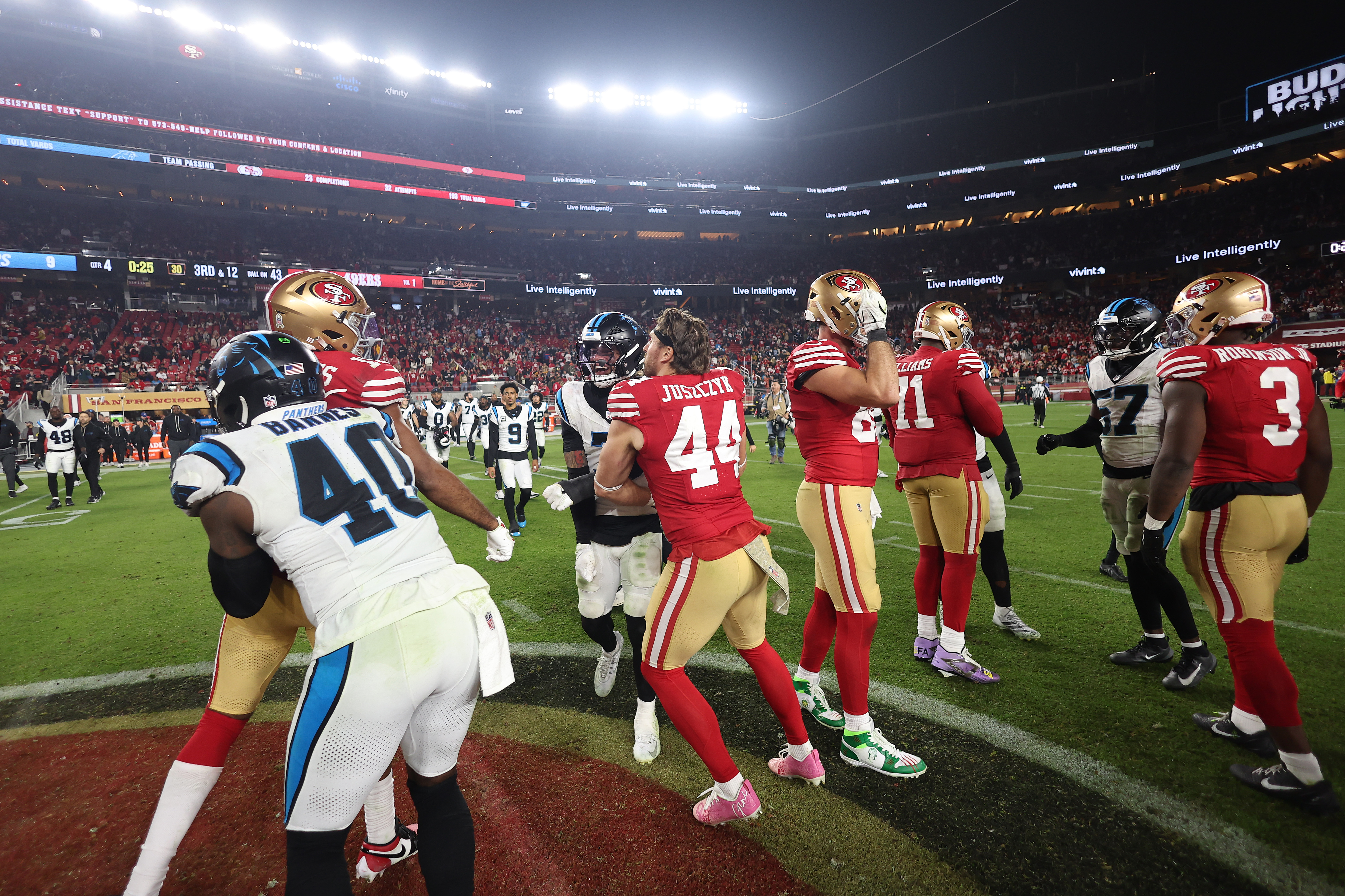 NFL Disciplines 49ers' Jauan Jennings for Postgame Brawl vs Panthers