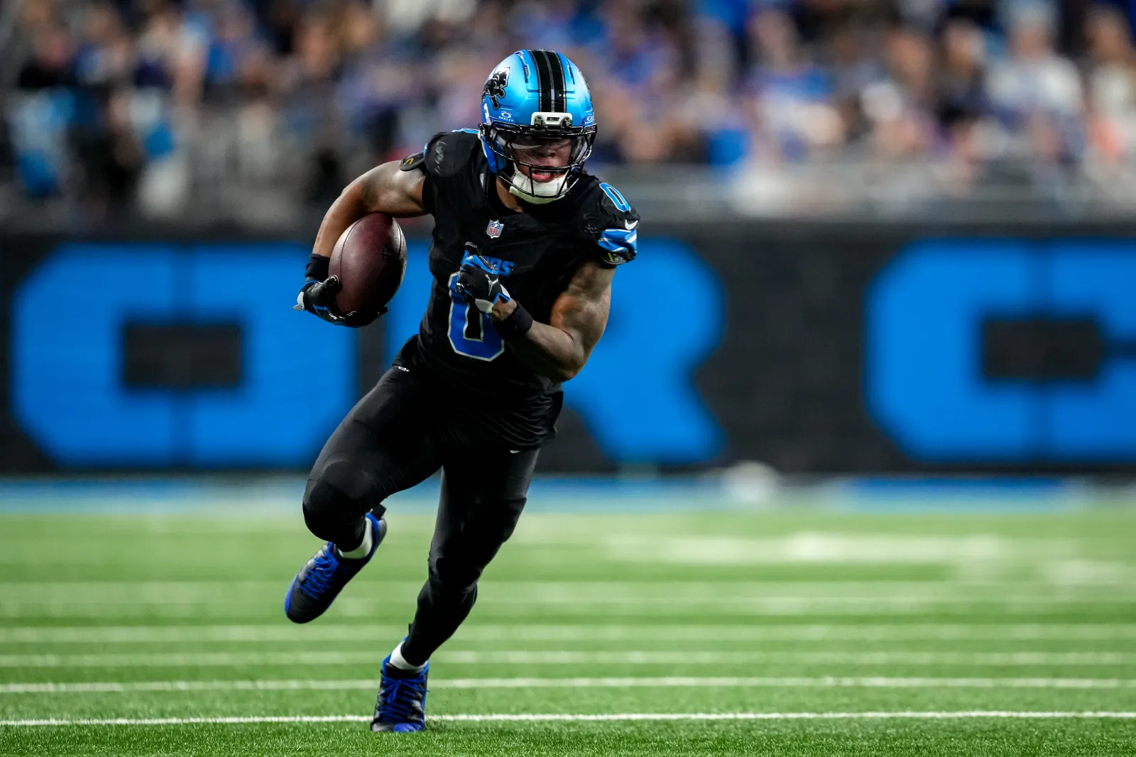 Detroit Lions running back Jahmyr Gibbs against New York Giants